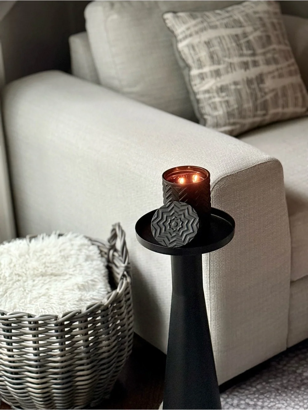 Forbidden Nightfall | Luxury Coconut Apricot Wax Candle